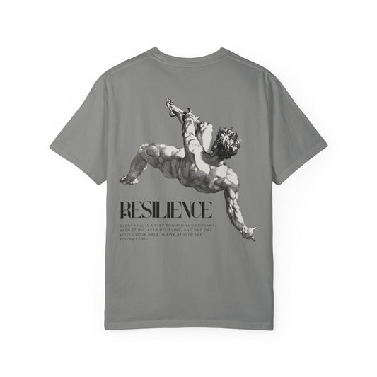 playera/t-shirt trust the fall gris claro