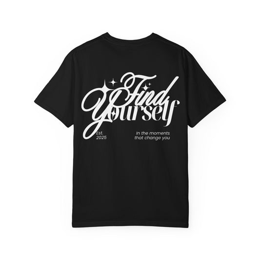 playera/t-shirt trust yourself negra